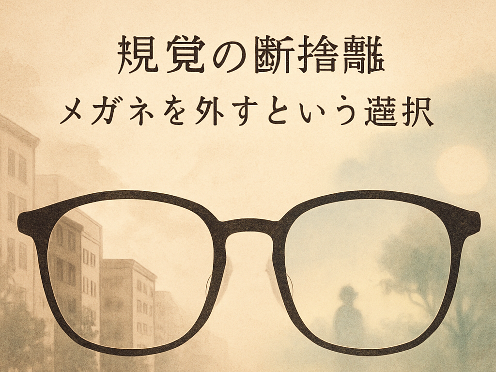 視覚の断捨離