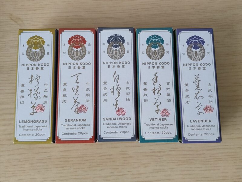 スタンダードプロダクツお香5種類
